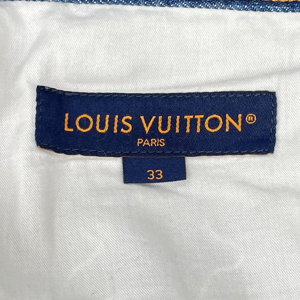 LOUIS VUITTON ルイヴィトン 24年製 HJD70WLVP インディゴ WASHED SLIM JEANS/ウォッシュドスリムジーンズ デニムパンツ ボトムス
