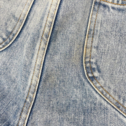 LOUIS VUITTON ルイヴィトン 24年製 HJD70WLVP インディゴ WASHED SLIM JEANS/ウォッシュドスリムジーンズ デニムパンツ ボトムス