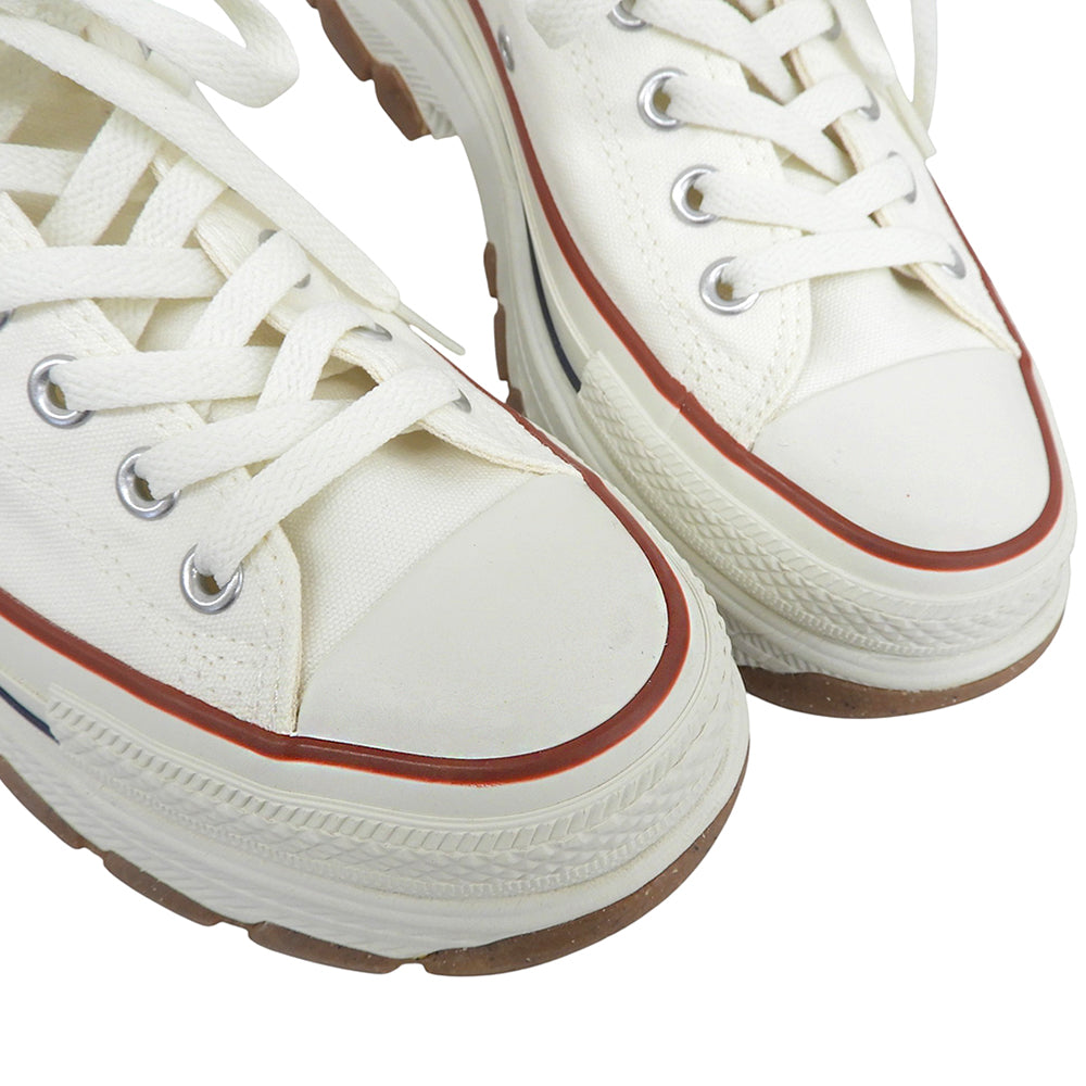 converse コンバース 新品同様 ALL STAR TREKWAVE OX ローカットスニーカー シューズ メンズ アイボリー 27.0cm 1SD665 シューズ