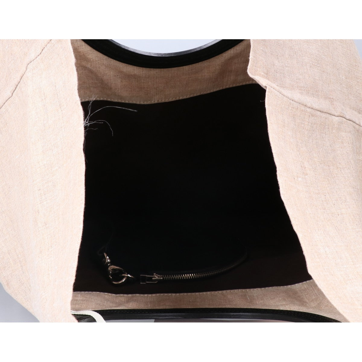 pelleq ペレック 【新品同様】BG1201-SS18 box bag 麻100% ボックスバッグ トートバッグ