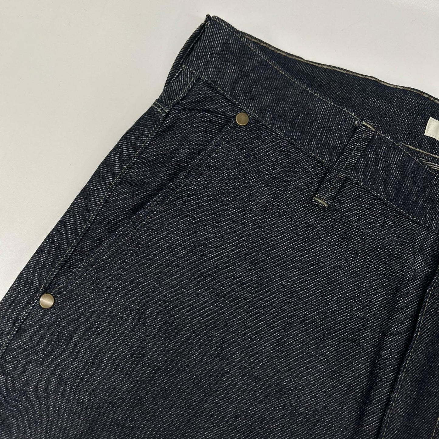 pelleq ペレック PT0806 リネン100 スタンダードトラウザー デニムパンツ ボトムス