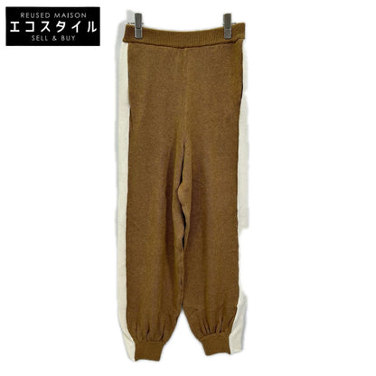 pelleq ペレック KP0902-SA22 ブラウン コットン100 cozy ニットパンツ ボトムス