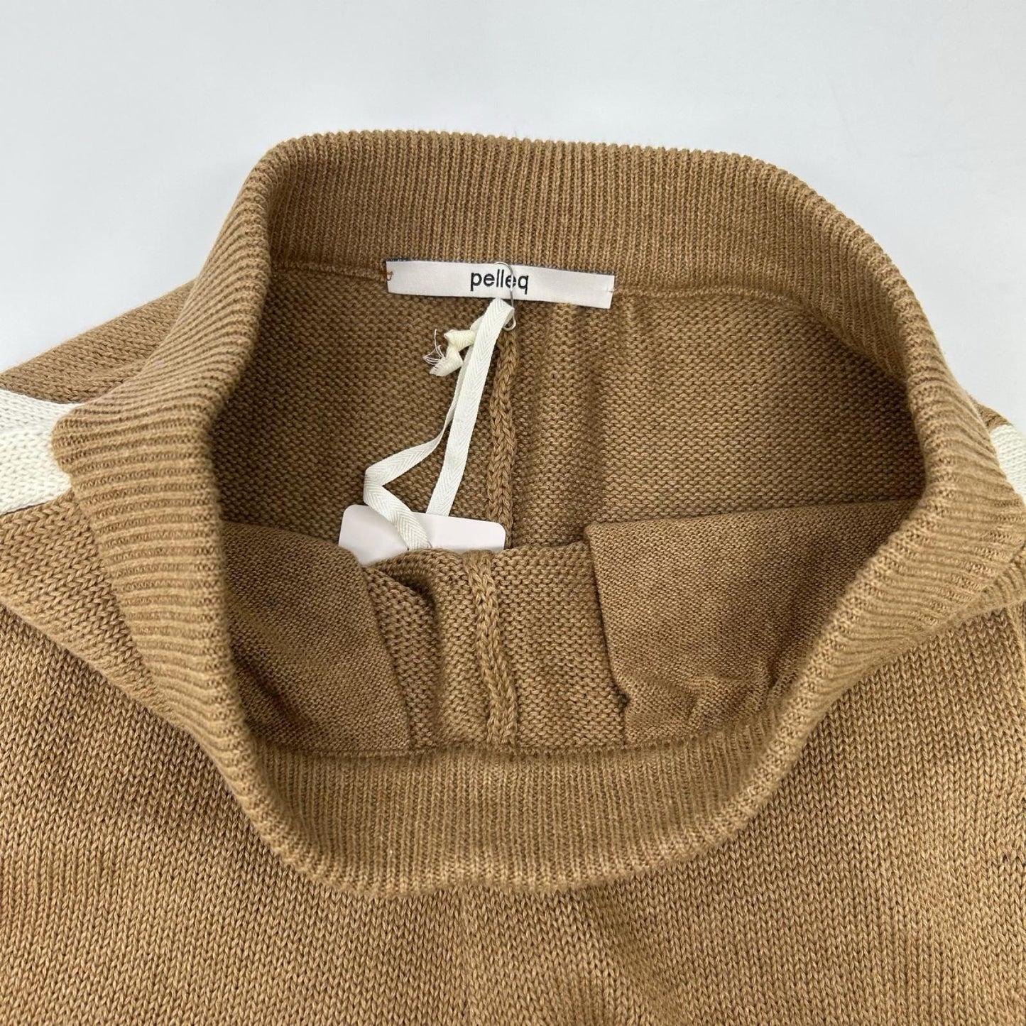 pelleq ペレック KP0902-SA22 ブラウン コットン100 cozy ニットパンツ ボトムス