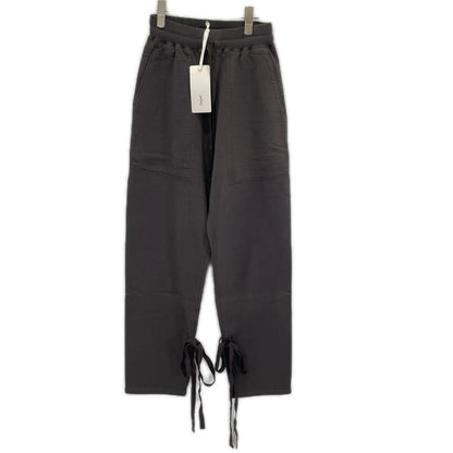 pelleq ペレック SP0806-WS21 ブラウン コットン100 Hem String スウェットパンツ ボトムス