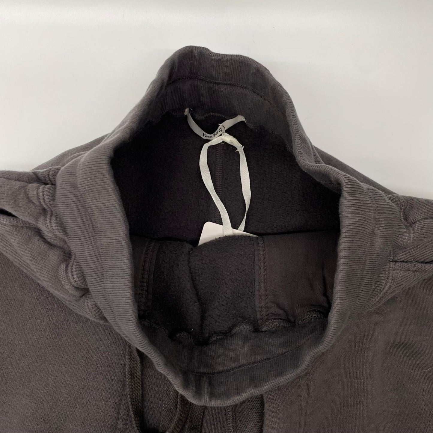 pelleq ペレック SP0806-WS21 ブラウン コットン100 Hem String スウェットパンツ ボトムス