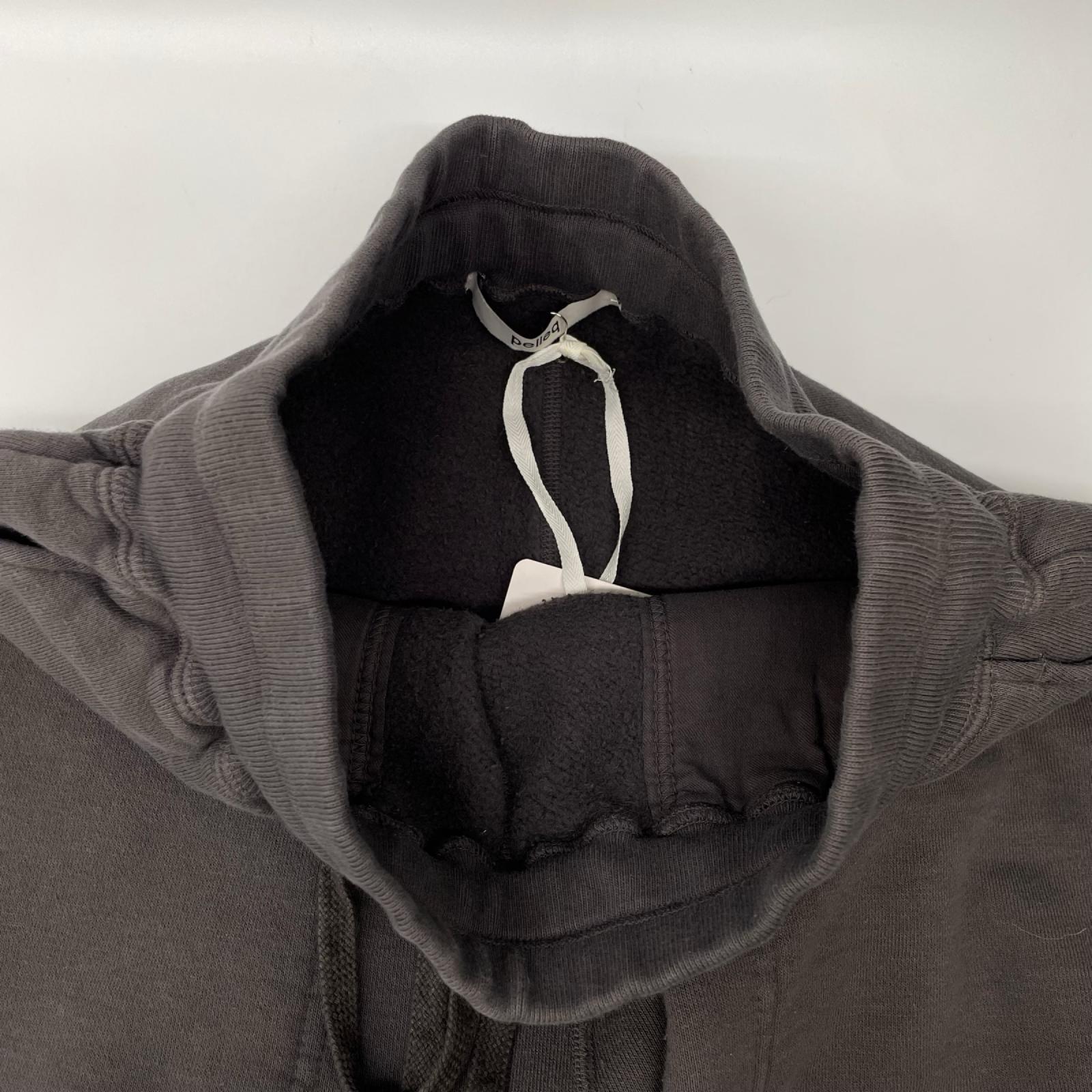 pelleq ペレック SP0806-WS21 ブラウン コットン100 Hem String スウェットパンツ ボトムス