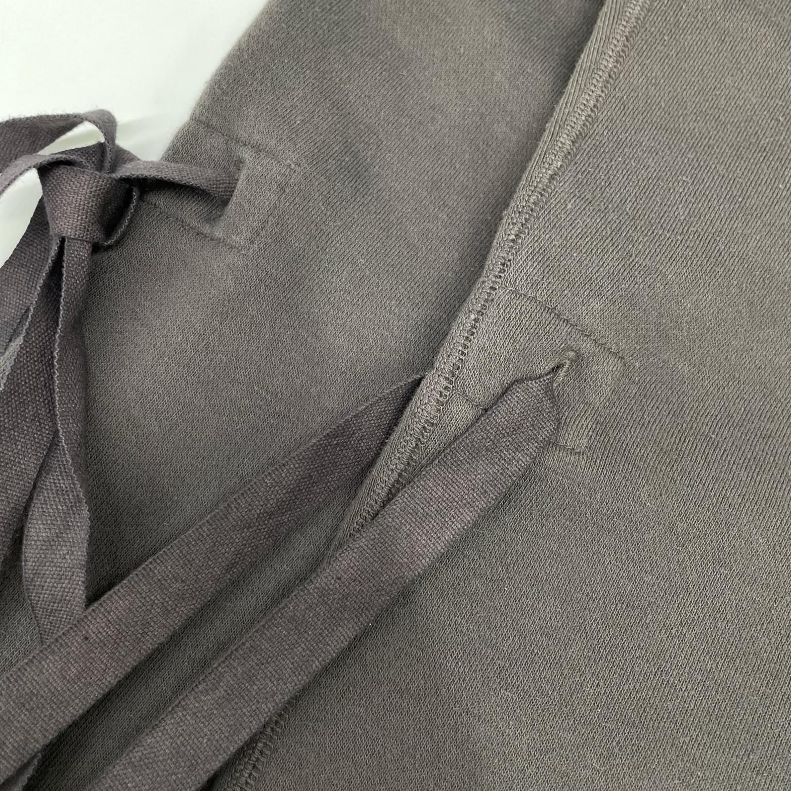 pelleq ペレック SP0806-WS21 ブラウン コットン100 Hem String スウェットパンツ ボトムス