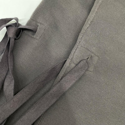 pelleq ペレック SP0806-WS21 ブラウン コットン100 Hem String スウェットパンツ ボトムス