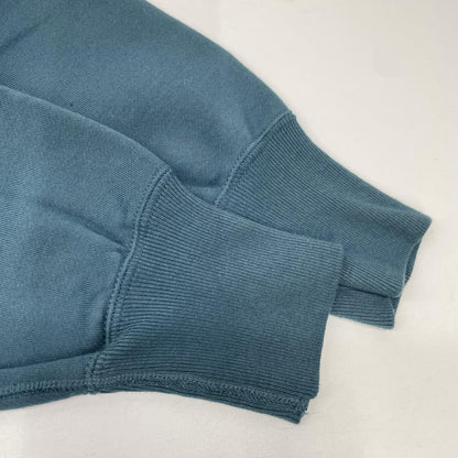 pelleq ペレック SS1001-AW22 ブルー コットン100 ラグランスリーブ スウェットシャツ トップス