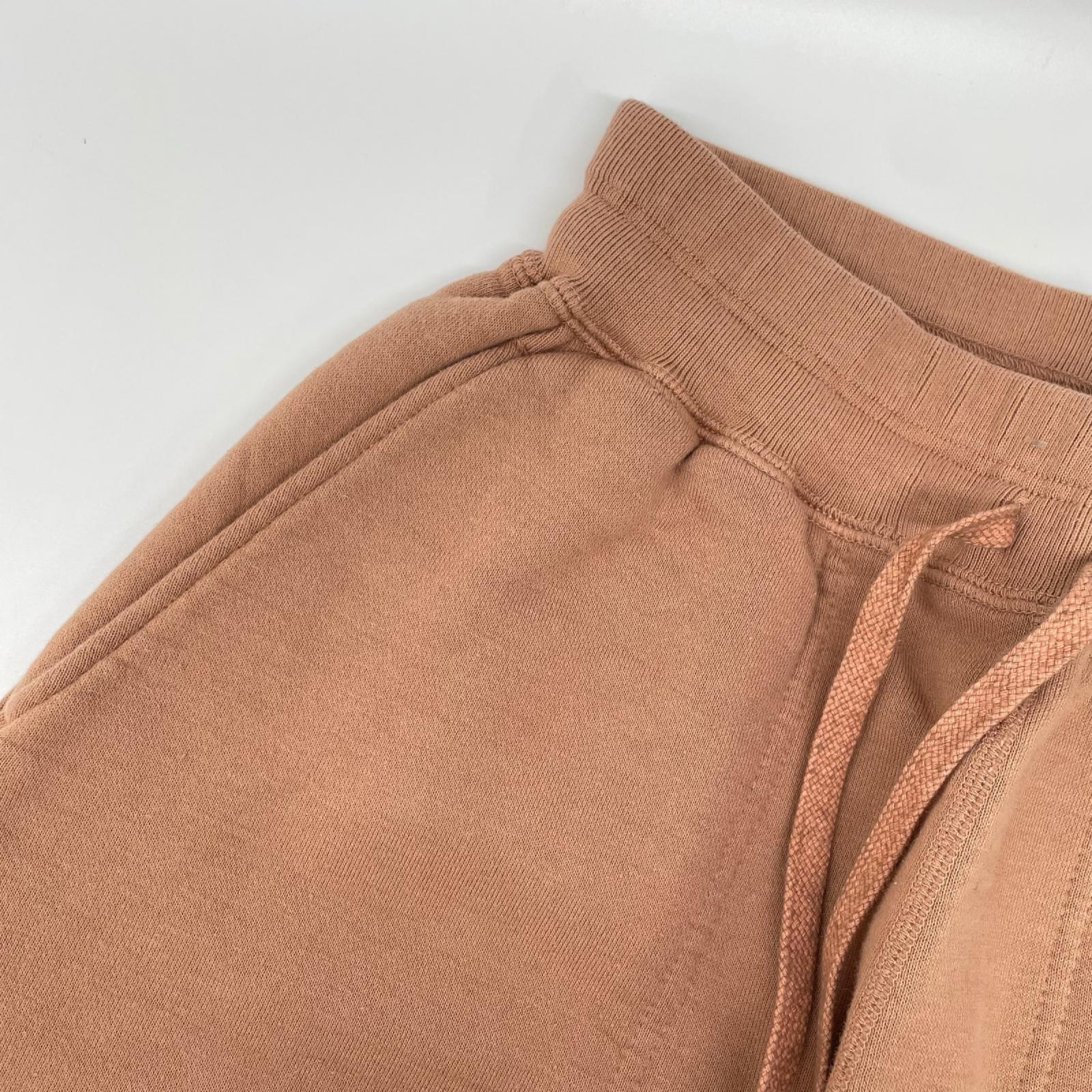 pelleq ペレック SP0806-WS21 ピンク コットン100 Hem String スウェットパンツ ボトムス
