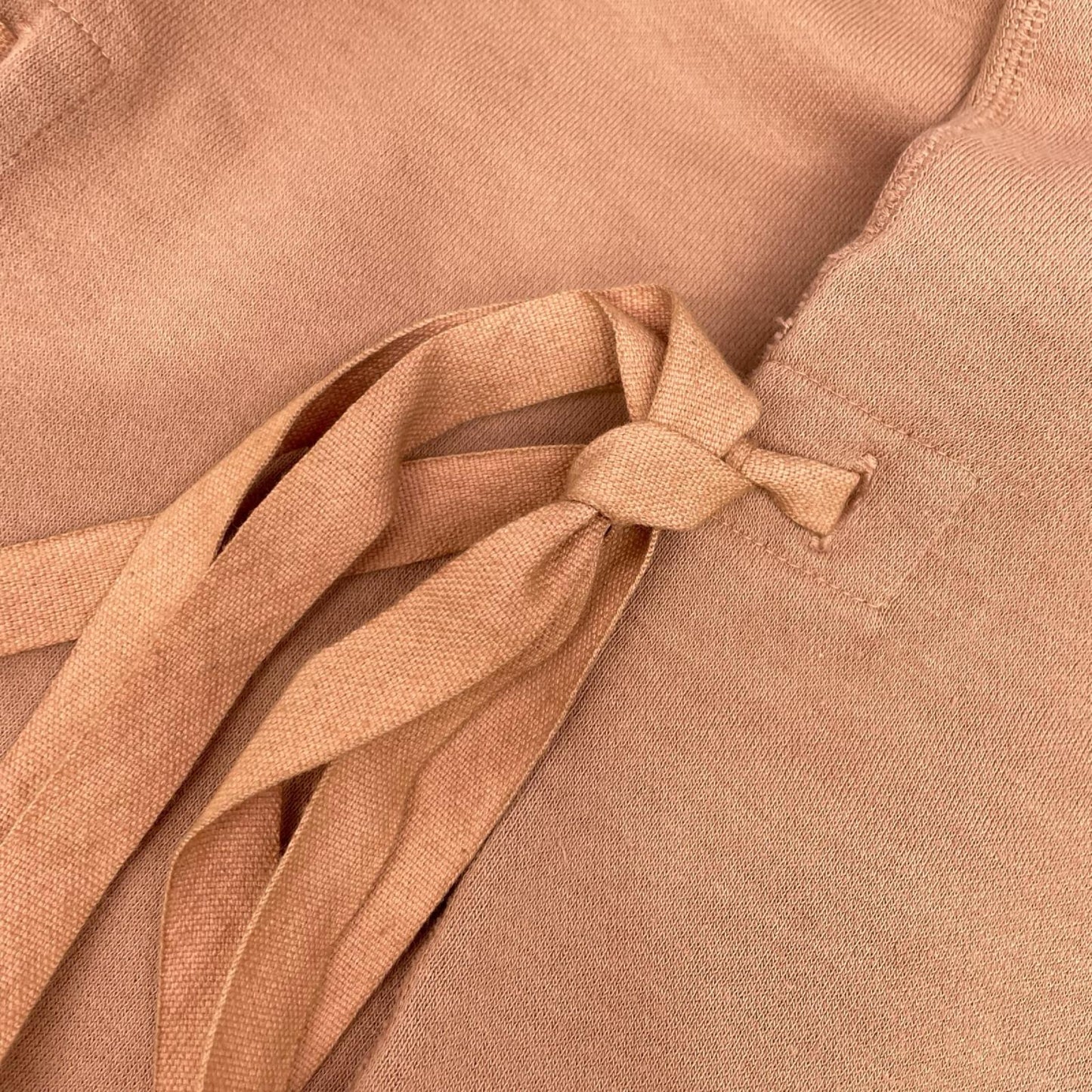 pelleq ペレック SP0806-WS21 ピンク コットン100 Hem String スウェットパンツ ボトムス