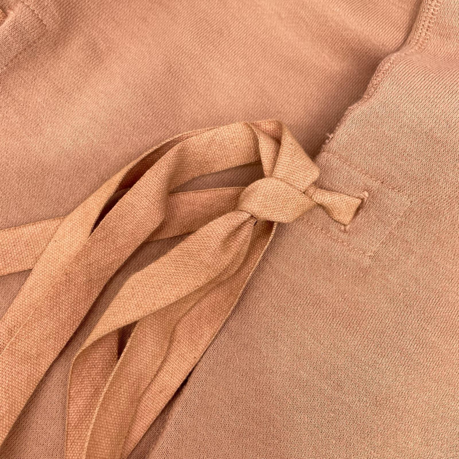 pelleq ペレック SP0806-WS21 ピンク コットン100 Hem String スウェットパンツ ボトムス