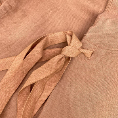 pelleq ペレック SP0806-WS21 ピンク コットン100 Hem String スウェットパンツ ボトムス