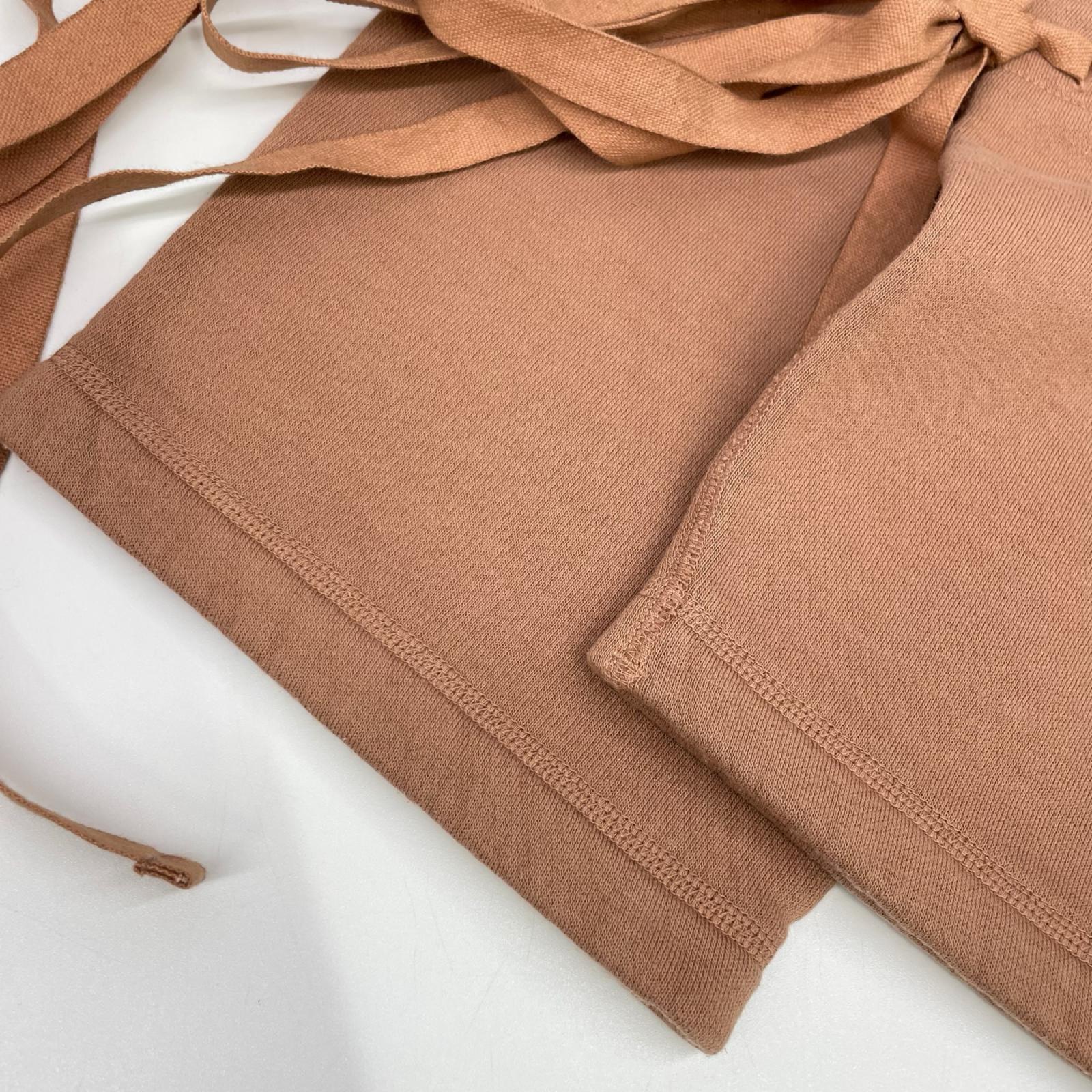 pelleq ペレック SP0806-WS21 ピンク コットン100 Hem String スウェットパンツ ボトムス