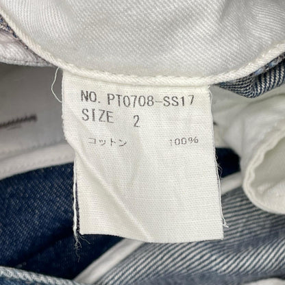 pelleq ペレック PT0708-SS17 インディゴ コットン100 ジョッパーズパンツ ボトムス