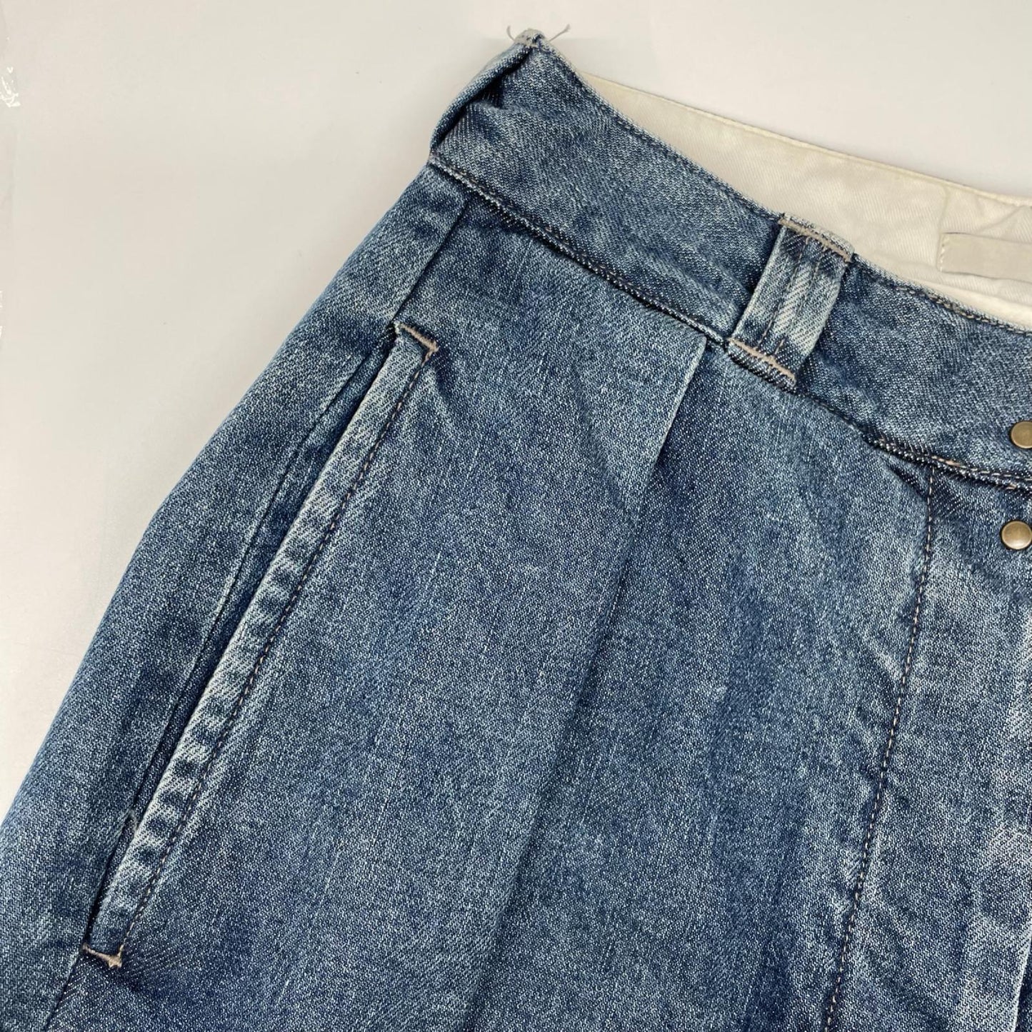 pelleq ペレック PT0708-SS17 インディゴ コットン100 ジョッパーズパンツ ボトムス