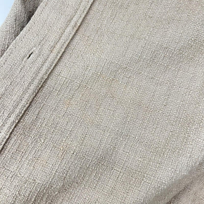 pelleq ペレック OP0302-SS19 ベージュ コットン100 サファリドレスシャツ トップス