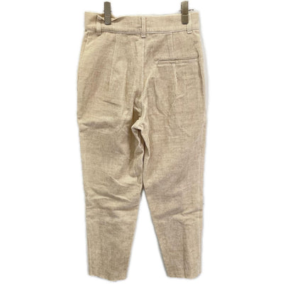 pelleq ペレック PT0711-SS17 アイボリー リネンコットン コーデュロイ タックパンツ ボトムス