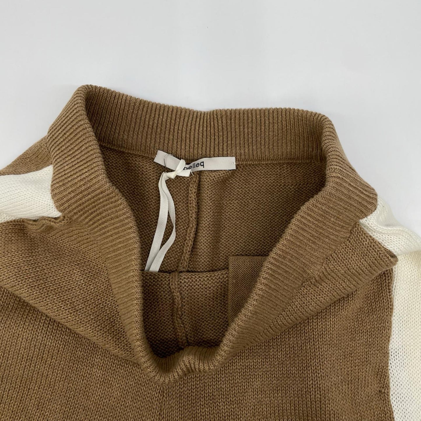 pelleq ペレック KP0902-SA22 ブラウン コットン100 cozy ニットパンツ ボトムス