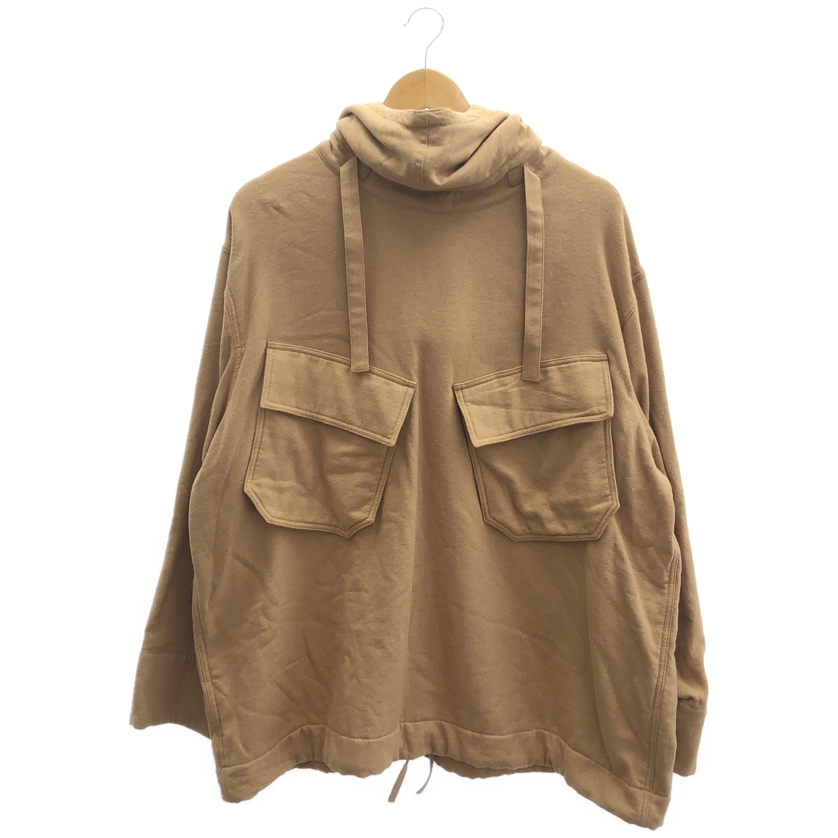 pelleq ペレック JK0503-SS20 ブラウン コットン100 アノラックジャケット トップス