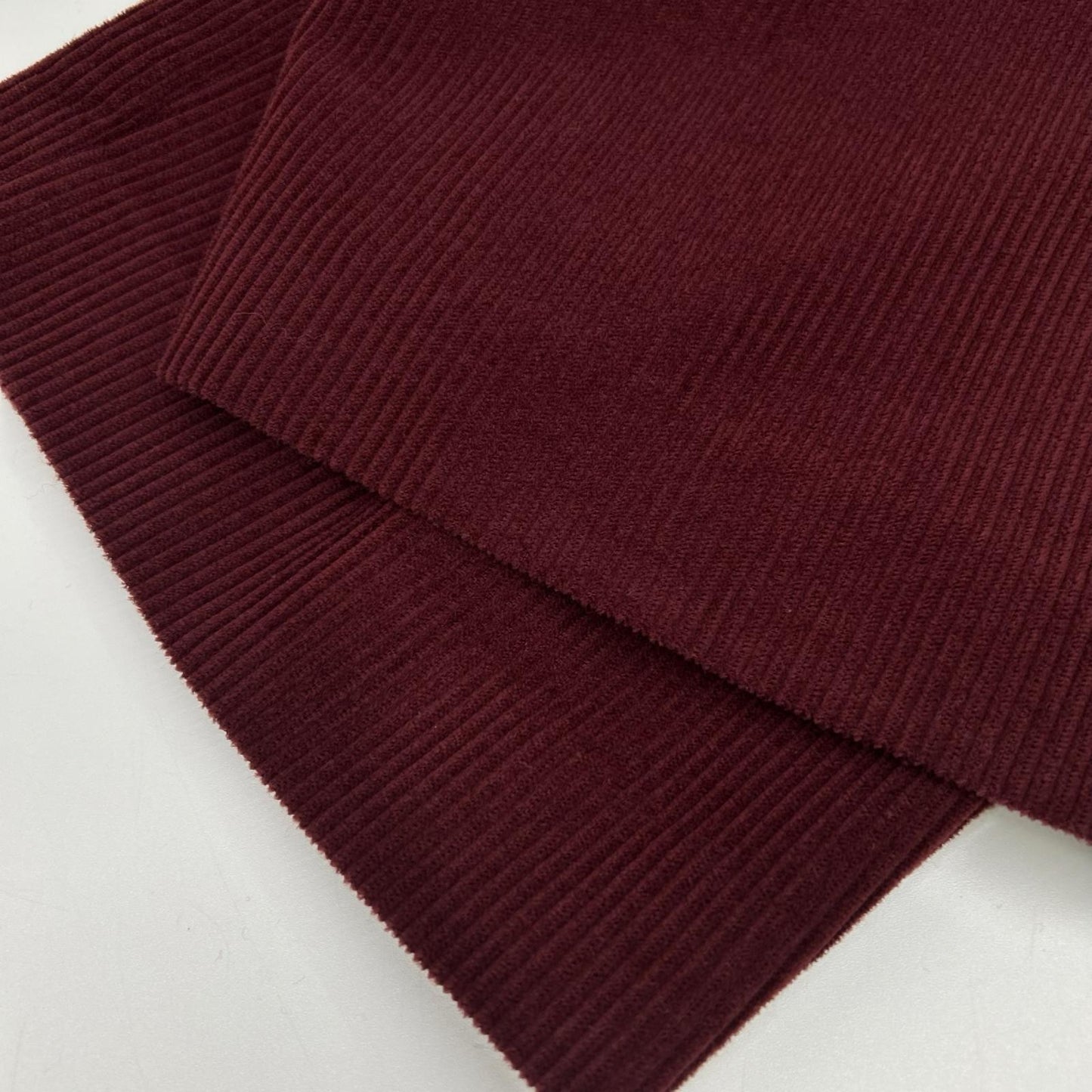 pelleq ペレック PT0403-AW22 ボルドー ウールコットン コーデュロイ トラックパンツ ボトムス