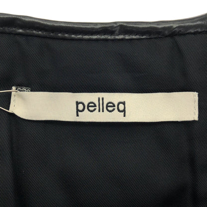 pelleq ペレック SK0401-WS21 ブラック コットン混 キルト ボックス スカート ボトムス