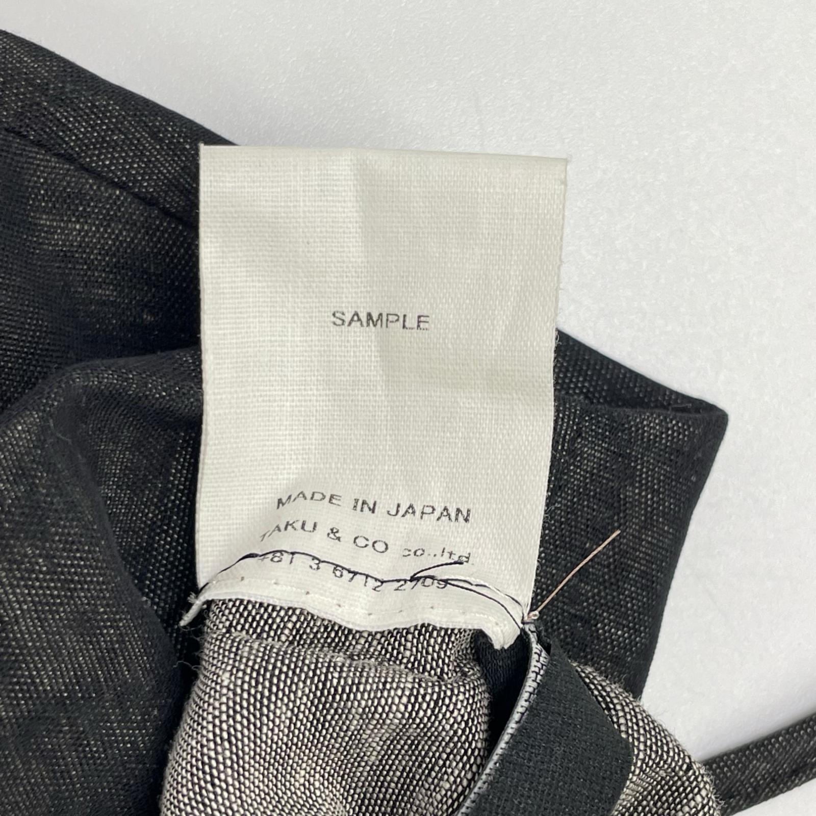 pelleq ペレック OP0101-SS20 ブラック コットン混 サイドストリングスドレス ワンピース