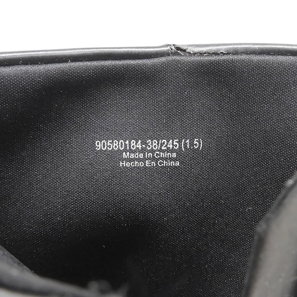 CHARLES & KEITH チャールズ＆キース 美品 ルーイ サイドジップ ロングブーツ シューズ レディース 黒 ブラック38 シューズ