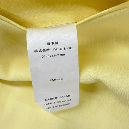 pelleq ペレック JK0401-SS20 レモン タイアップジャケット ジャケット