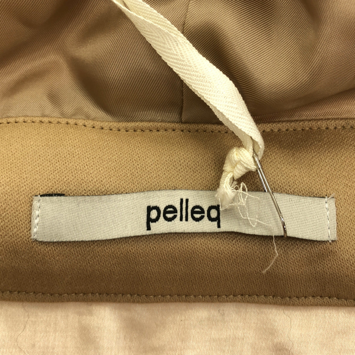 pelleq ペレック JK0302-AW19 ゴールドベージュ anorak jasket トップス