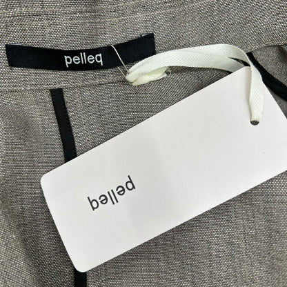 pelleq ペレック JK0604-SA22 ブラウン ウールヘンプ ショートジャケット ジャケット