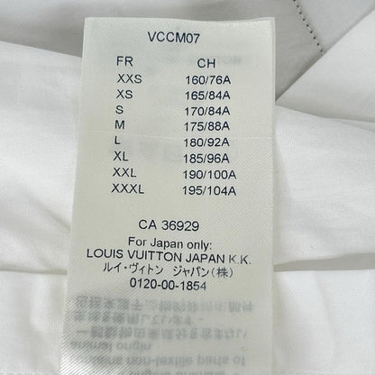 LOUIS VUITTON ルイヴィトン RM201Q OUQ HHS40W ホワイト STAPLES EDITION ステープルズ コットン 長袖シャツ トップス