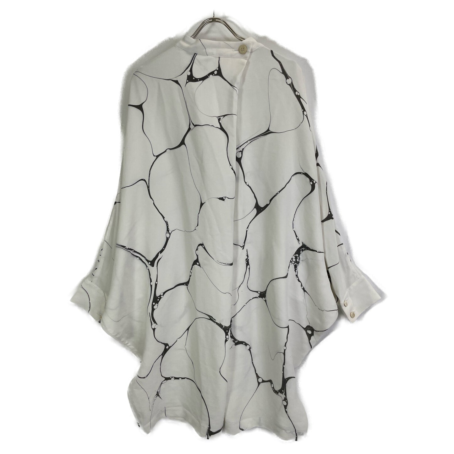 ISSEY MIYAKE イッセイミヤケ ﾎﾜｲﾄ IM13FH012 ｲｶｺｰﾄ ﾜﾝﾋﾟｰｽ　ﾊﾞﾝﾀﾞﾅ付 ワンピース 2 レディース