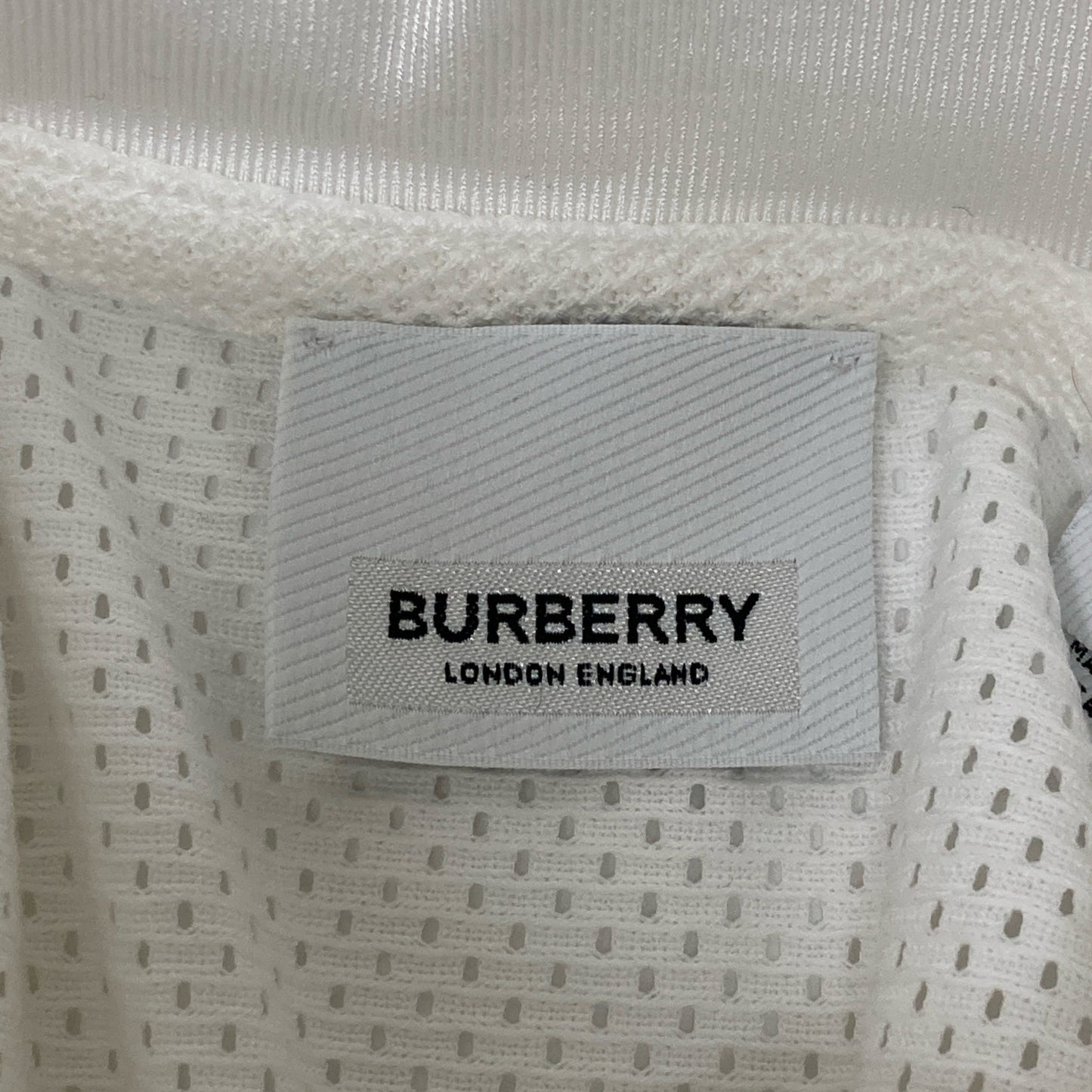 BURBERRY バーバリー 【美品/国内正規】8066318 レース切替 ポロシャツ/ トップス