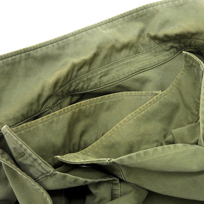 Military Shirt with Patches Open-Collared Top Men's Khaki S Top S Men's