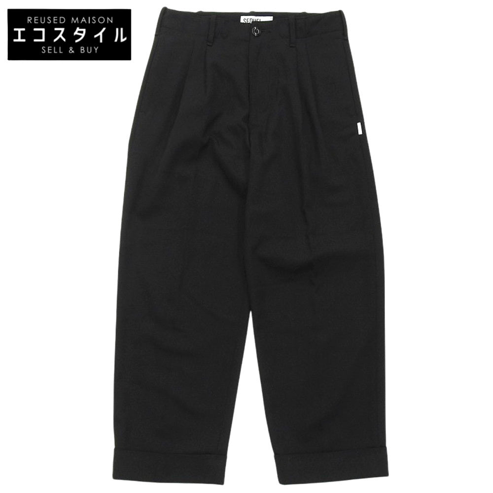ウール混 2019 TYPE-T パンツ ボトムス レディース ブラック S ボトムス S レディース