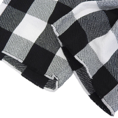 Excellent Condition Cotton Check Half Pants Bottoms Men's White x Black S Bottoms S Men's