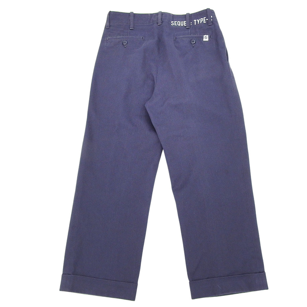 美品 コットン混 パンツ ボトムス メンズ ネイビー S ボトムス S メンズ