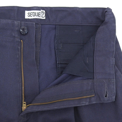 美品 コットン混 パンツ ボトムス メンズ ネイビー S ボトムス S メンズ