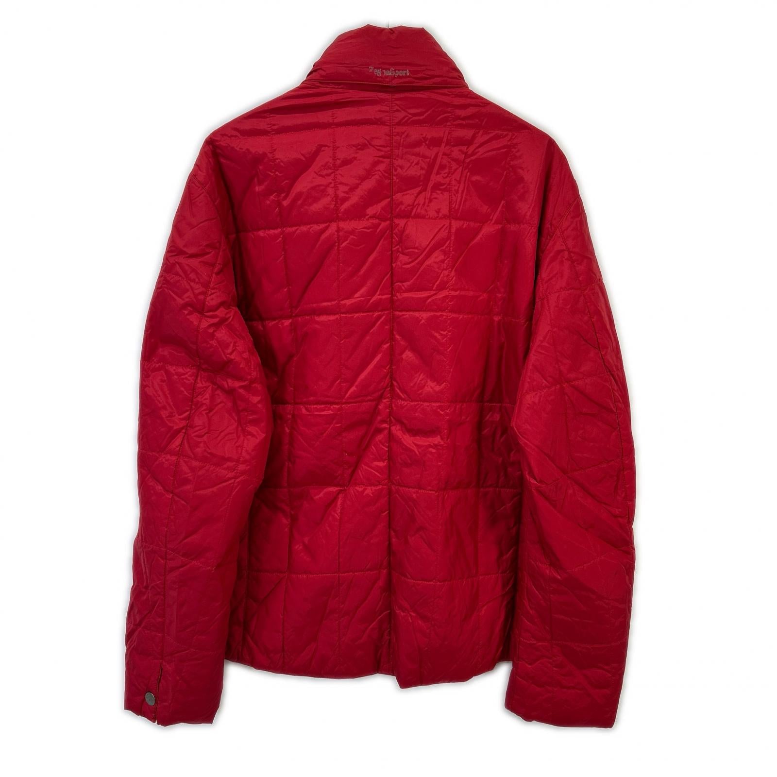 Zegna Sport ゼニア スポーツ レッド ナイロンジャケット ジャケット