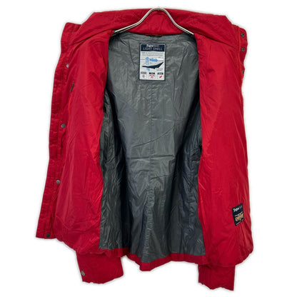 Zegna Sport ゼニア スポーツ レッド ナイロンジャケット ジャケット