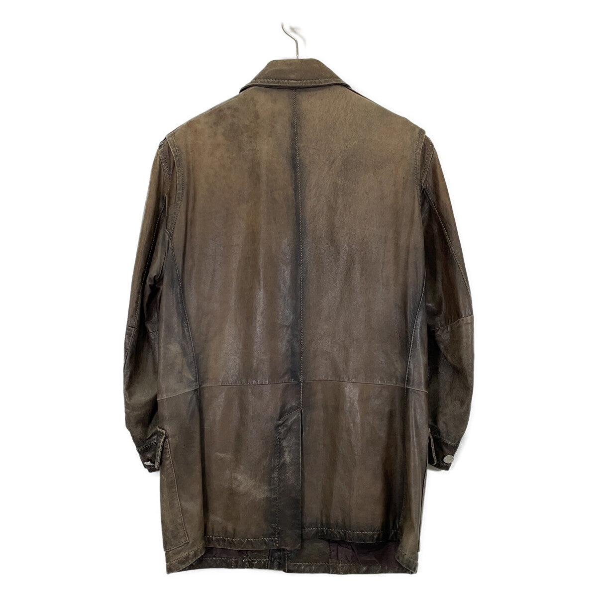 Brown Leather Jacket Jacket 50 Men's