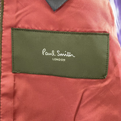 Paul Smith Bordeaux Wool 2-Piece Jacket and Gilet Suit Set
