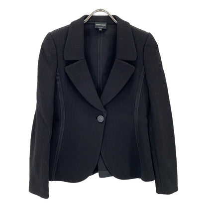 Black KAG06JKAENJ Wool-blend Jacket 40 Women's