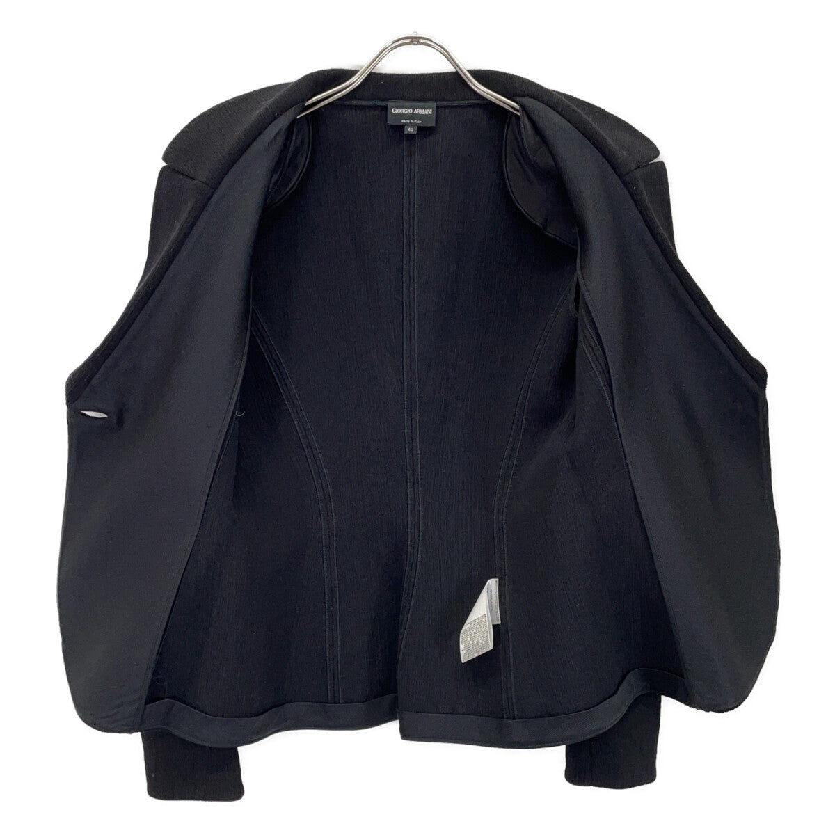 Black KAG06JKAENJ Wool-blend Jacket 40 Women's