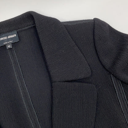 Black KAG06JKAENJ Wool-blend Jacket 40 Women's