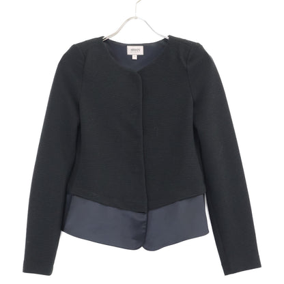【Excellent condition/Domestic genuine product】6YMG67 MJAGZ Collarless jacket Jacket 38 Ladies