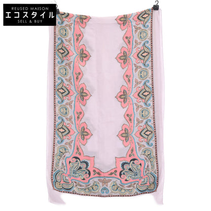 ETRO 艾特罗 【国内正品】192-16003-9903 全幅印花 真丝混纺 丝巾