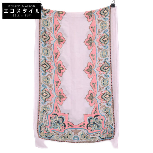 ETRO 【Domestic Regular Product】192-16003-9903 All-over Pattern Silk Blend Scarf
