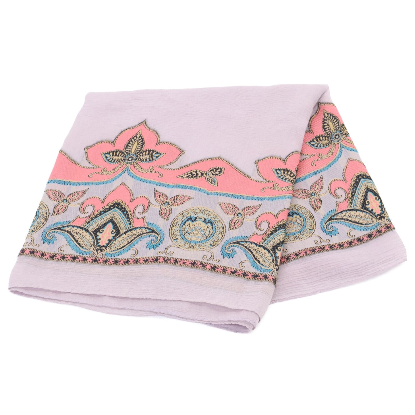 ETRO 艾特罗 【国内正品】192-16003-9903 全幅印花 真丝混纺 丝巾